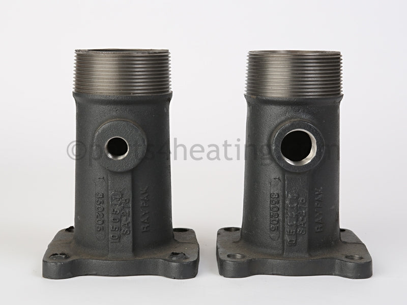 Raypak Adapter Inlet/Outlet Cast Iron 2 Pass - Part Number: 002088F