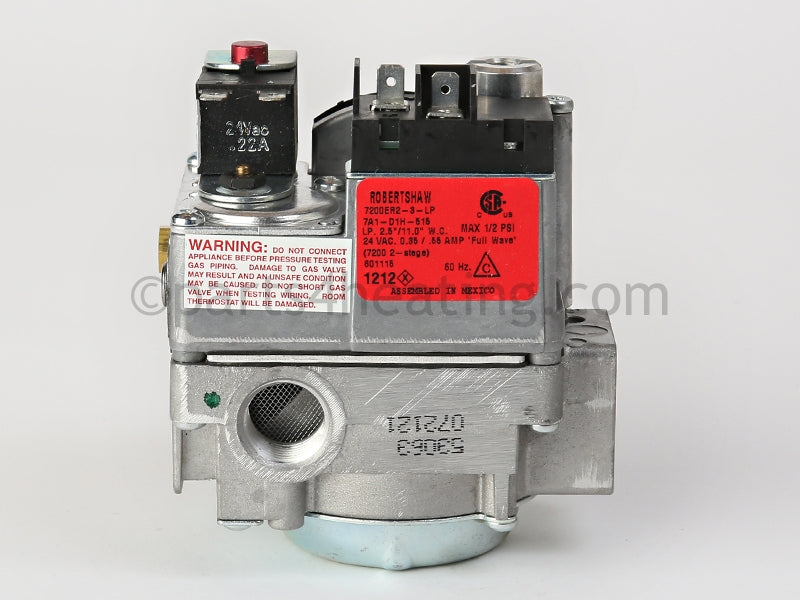 Raypak Combination Valve Pro. Std. Robertshaw - Part Number: 004825F