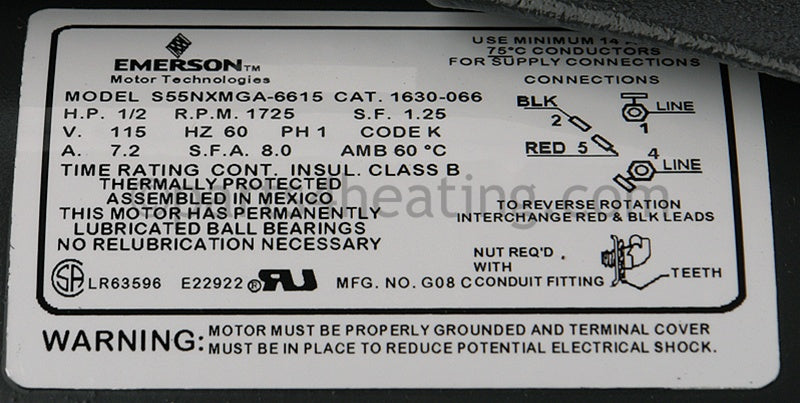 Raypak Integral Pump 4.7 Impeller - Part Number: 004845F