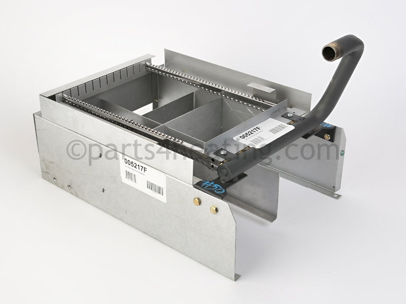 Raypak Burner Tray W/O Burner On/Off &amp; 2 Stage (Sea Level) [H3H4Wh1Wh3] - Part Number: 005217F