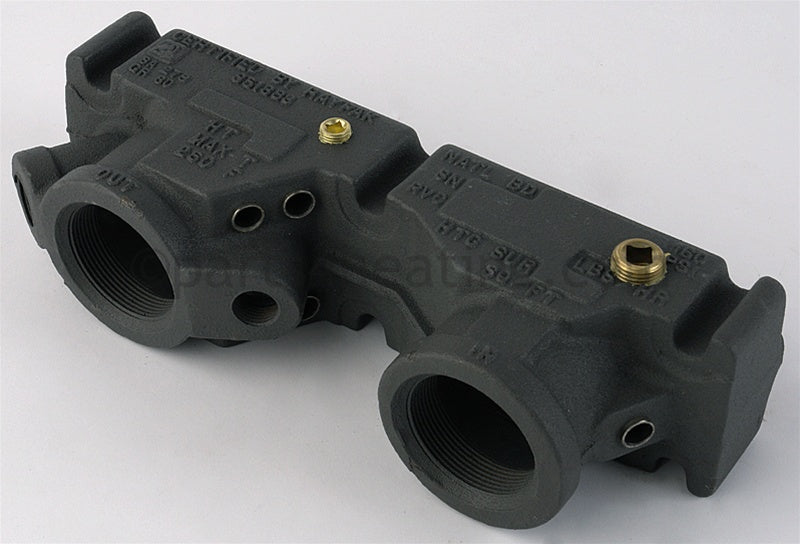 Raypak Inlet/Outlet Header Cast Iron - Part Number: 007500F