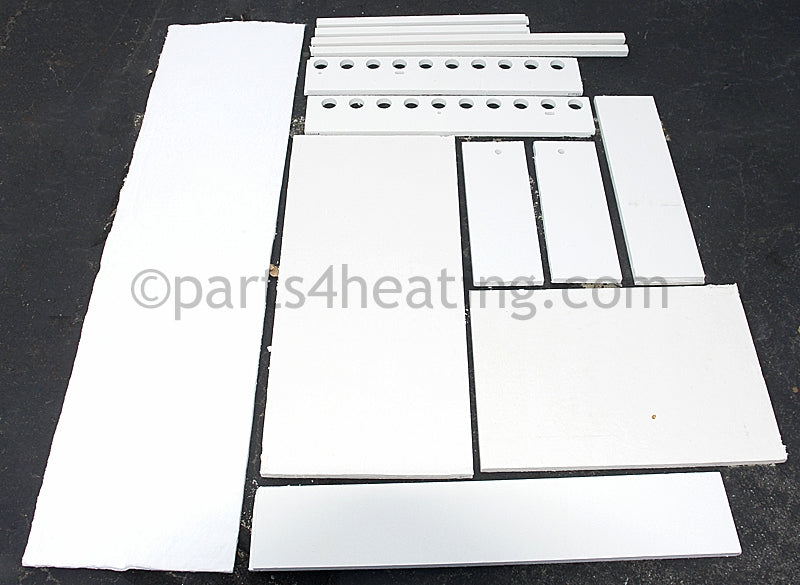 Raypak Refractory Kit (All Panels) - Part Number: 007763F