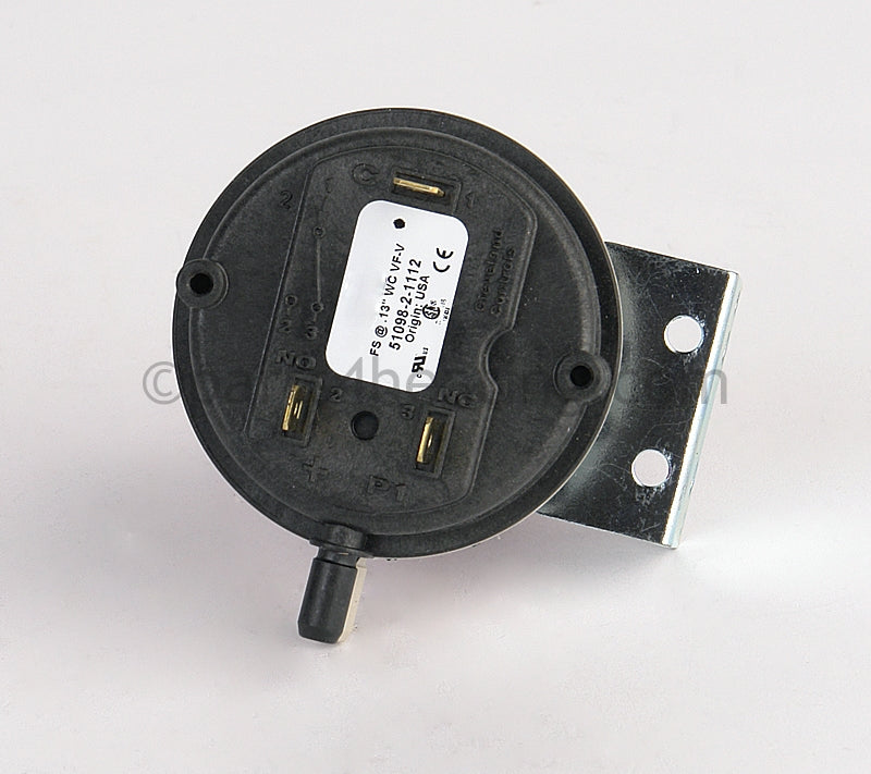 Raypak Air Intake Pressure Switch - Part Number: 011761F