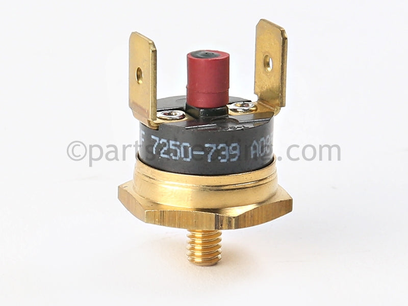 Raypak Blocked Flue Exhaust/ Pvc Limit Switch Manual Reset - Part Number: 013177F