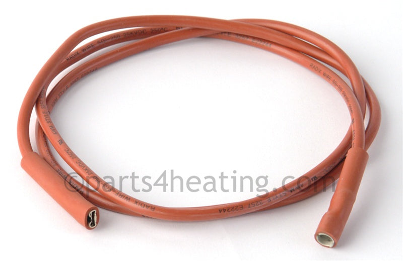 Laars Heating Systems Hi Tension Lead W/Spark Plug End (Orange/Red Wire From Ignition Control To Pilot Lead), 49 In. 1010-1430 - Part Number: 10449520R