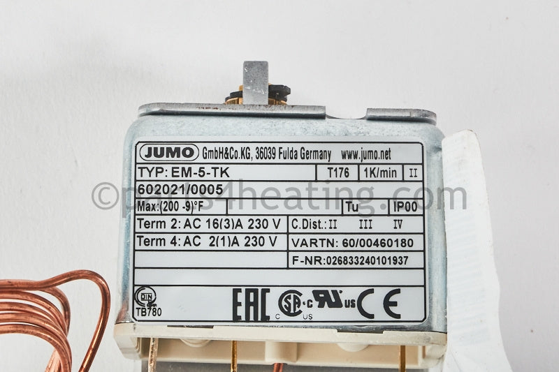 Rbi High Limit, Emf-1, (Sw) - Part Number: 14-0008