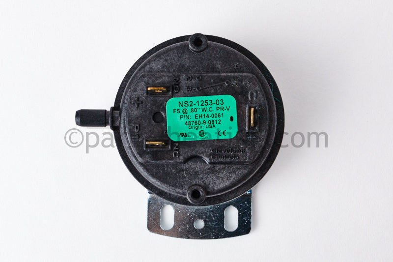 Rbi High Pressure Switch (.80 Wc) - Part Number: 14-0061