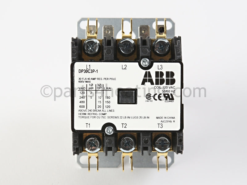 Rbi Pump Contactor 3Ph - Part Number: 15-0111