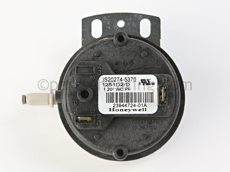 Bradford White Vacuum Switch-Intake 1 - Part Number: 239-44724-01