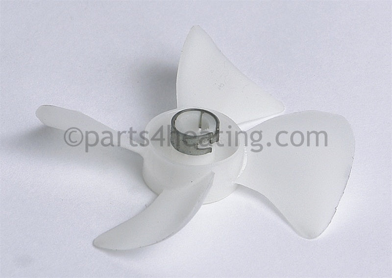 Laars Heating Systems White Plastic Fan Blade For Combustion Blower - Part Number: 2400-003