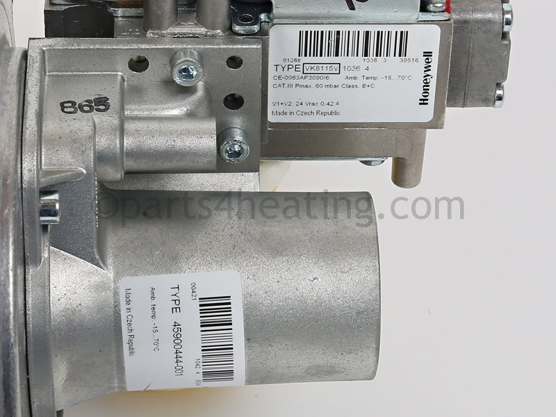 Bradford White Blower With Gas Valve - Part Number: 243-46010-04