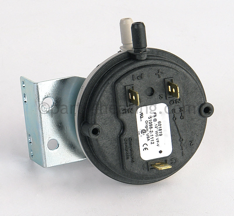 Raypak Air Intake Pressure Switch - Part Number: 601819