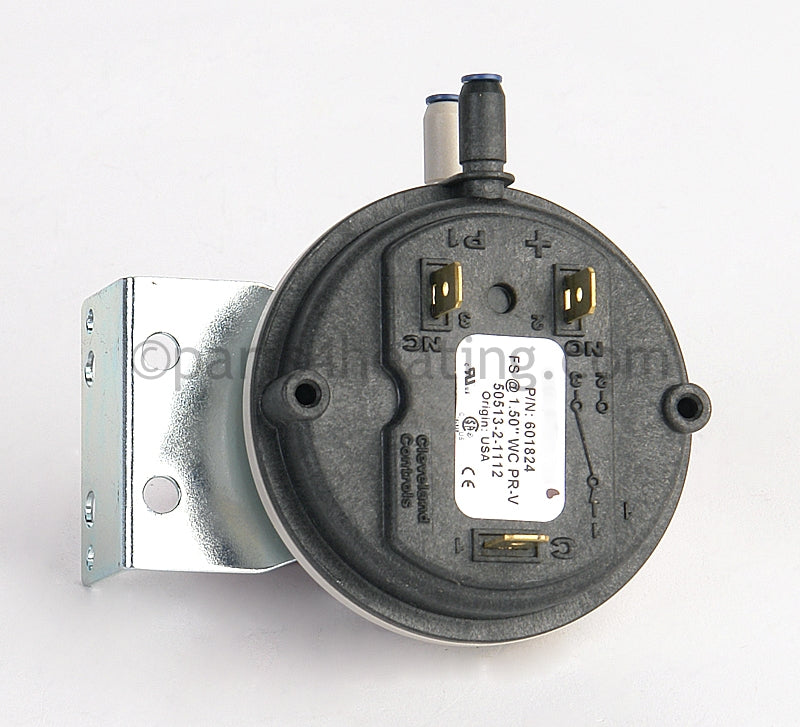 Raypak Air Vent Pressure Switch - Part Number: 601824