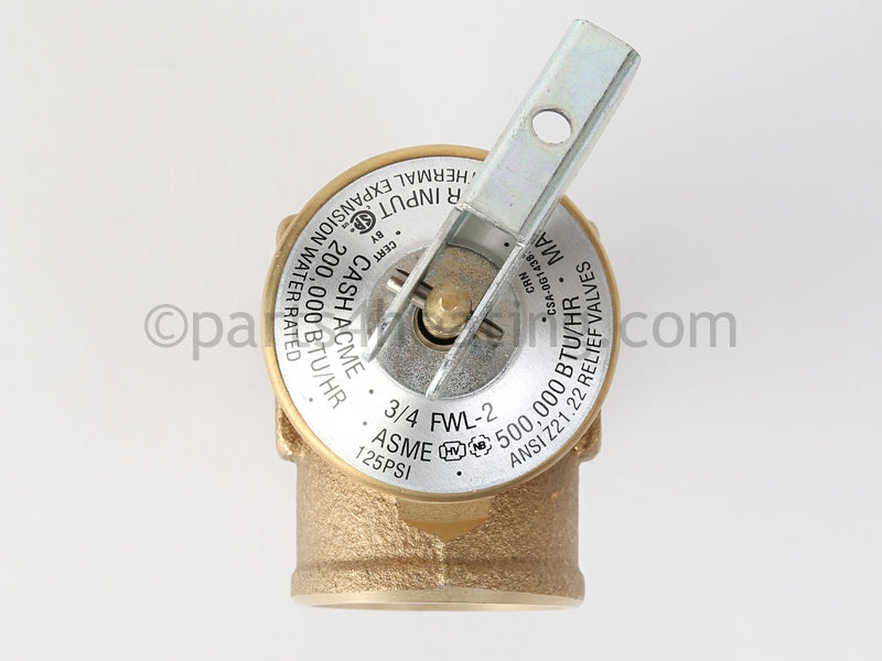 Laars Heating Systems Pressure Relief Valve, 125 Psi - Part Number: A2003100