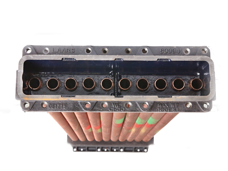 Laars Heating Systems Copper Heat Exchanger, 10 Tube Assembly, 1010 - Part Number: BR665905