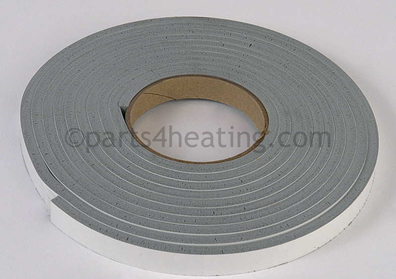 Lochinvar Gasket, Tape 1/4 In. X 5/8 In. X 15 Ft. Silicone Sponqe - Part Number: GKT30001 , 100146589