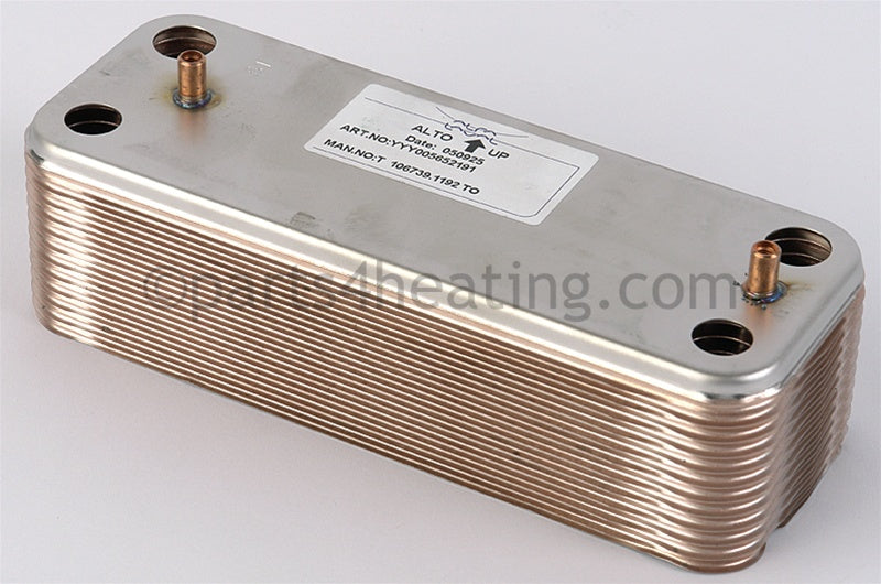 Baxi Heat Exchanger, Dhw, 22 Plates - Part Number: LM-5652190