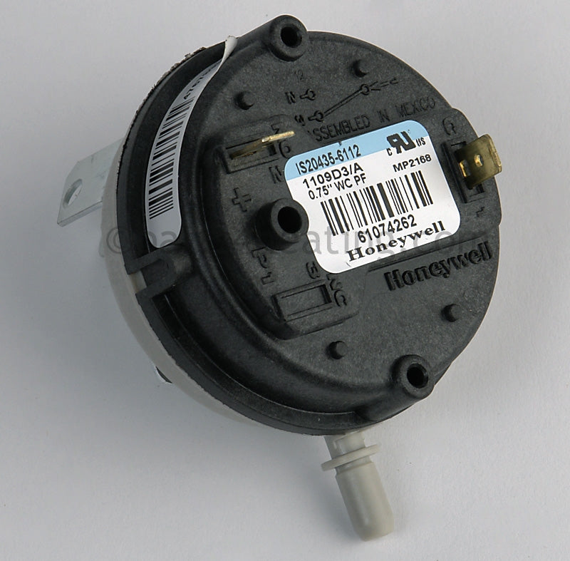 Lochinvar Pressure Switch, Kbn106, 151 &amp; 286 - Part Number: PRS20001 , 100166099