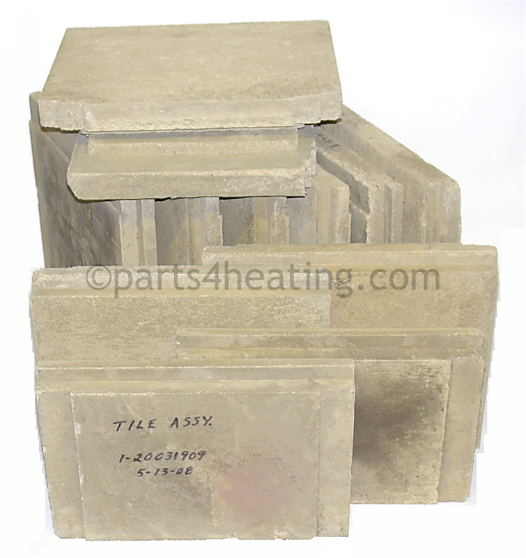 Laars Heating Systems Tile Assembly, Hh, Ph, Iw, Pw, Vw, Previous Part #20031909 - Part Number: R20031909