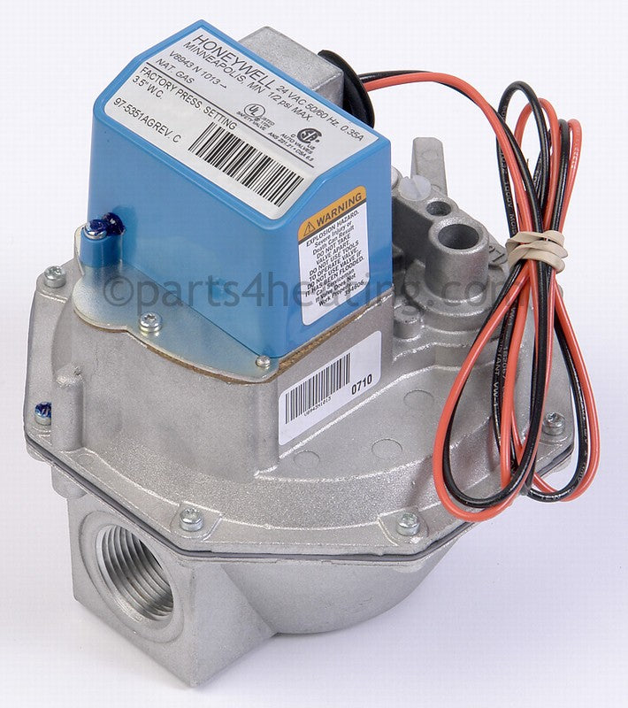 Laars Heating Systems Combination/Operating Gas Valve, 2-Stage, Natural, 2800/3050 - Part Number: V2001000