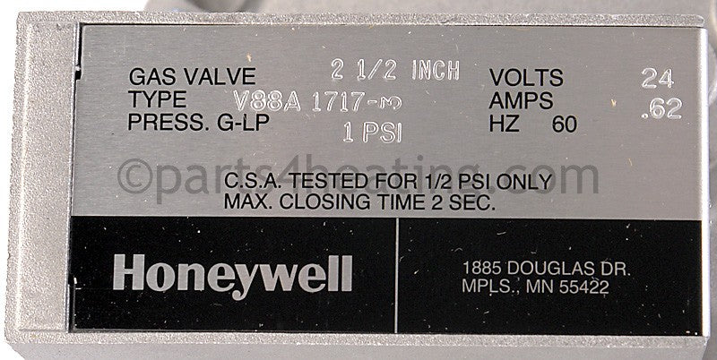 VALVE, GAS, AUTO SAFETY